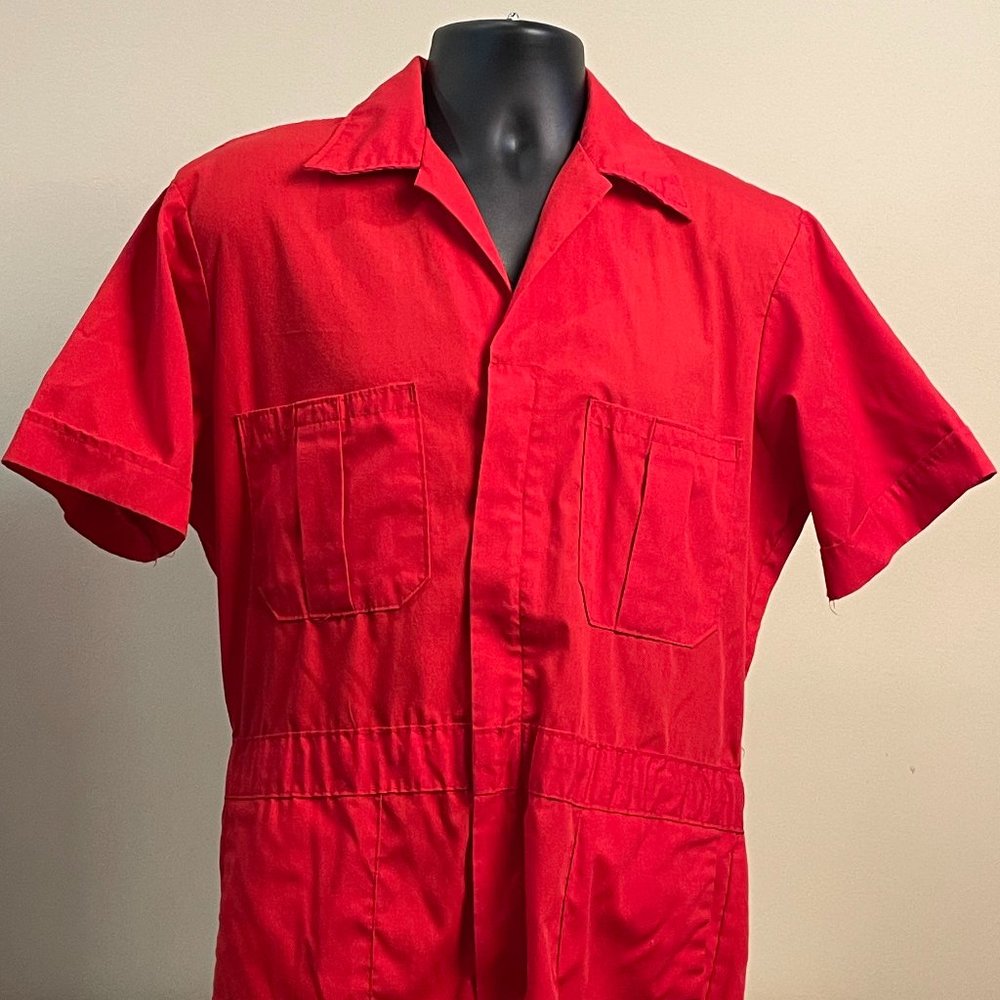 Retro Red Jumpsuit